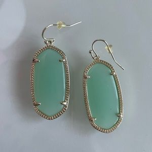 Kendra Scott Elle Drop earrings - mint green